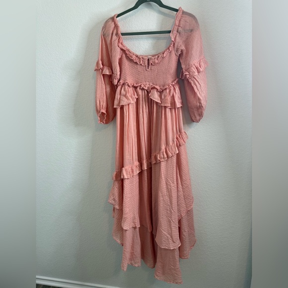 Spell Clementine Mermaid Maxi Dress Sz Large - Picture 6 of 16